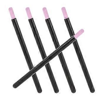 Nail Polish Pen Practical Repair Pens for Nail Care 5Pcs Black Plastic