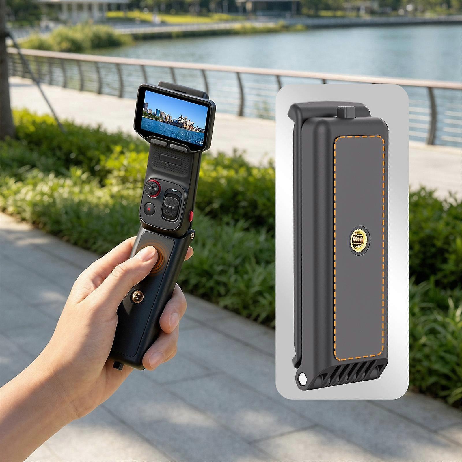 Sunnylife Handheld Touchscreen Remote Mount Quick-Release Bracket For Insta360 Luna Ultra / Pro