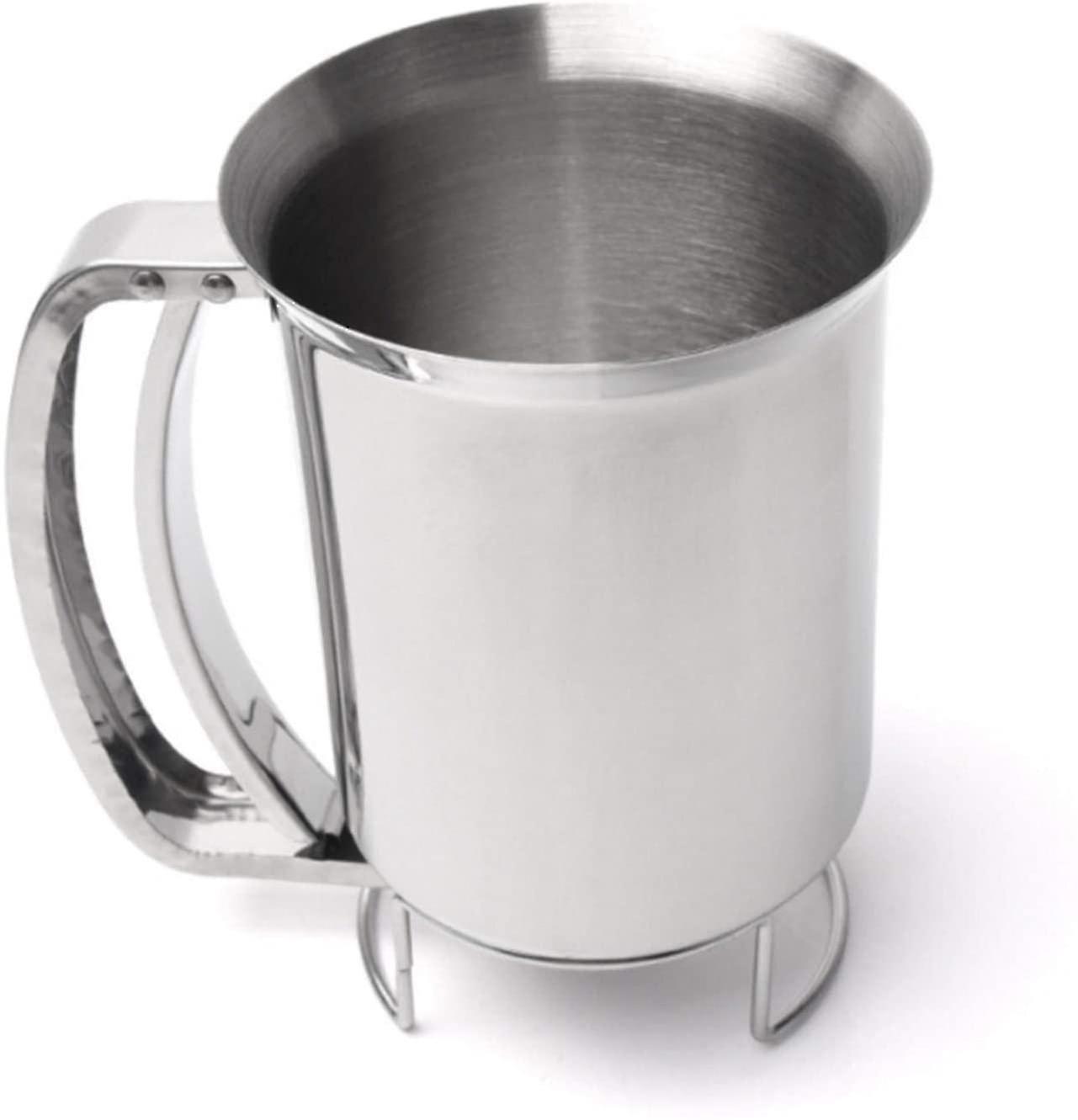 profesjonell rustfritt stål pannekake røre dispenser flott for baking