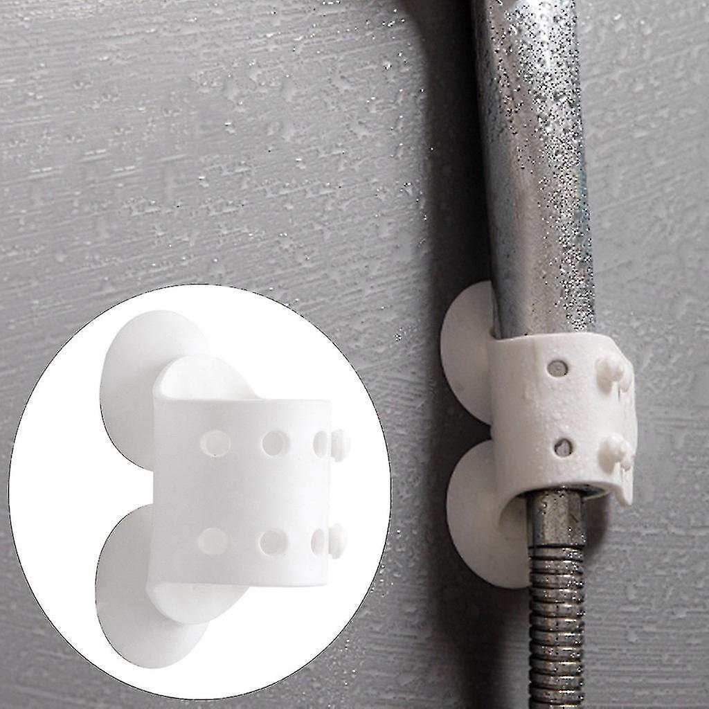 10pcs Bathroom Shower Head Holder Movable Bracket Suction Cup Hook