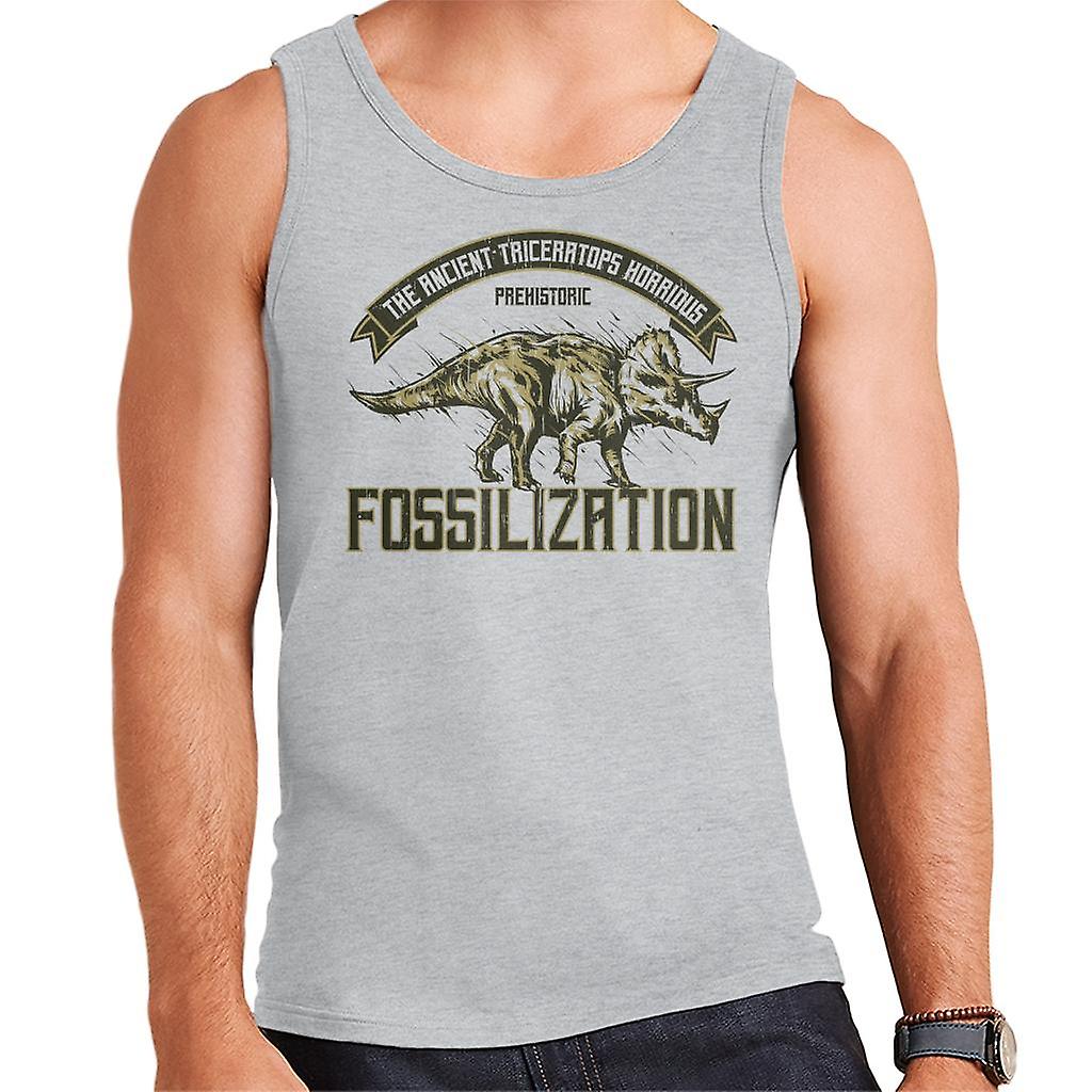 Triceratops Fossilisation menns Vest