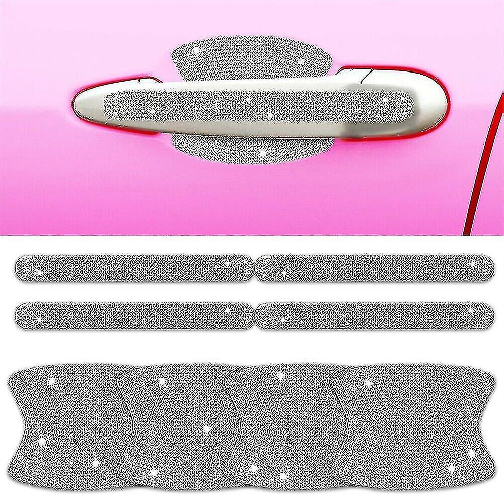 Diamond Door Handle Sticker (white 8pcs)