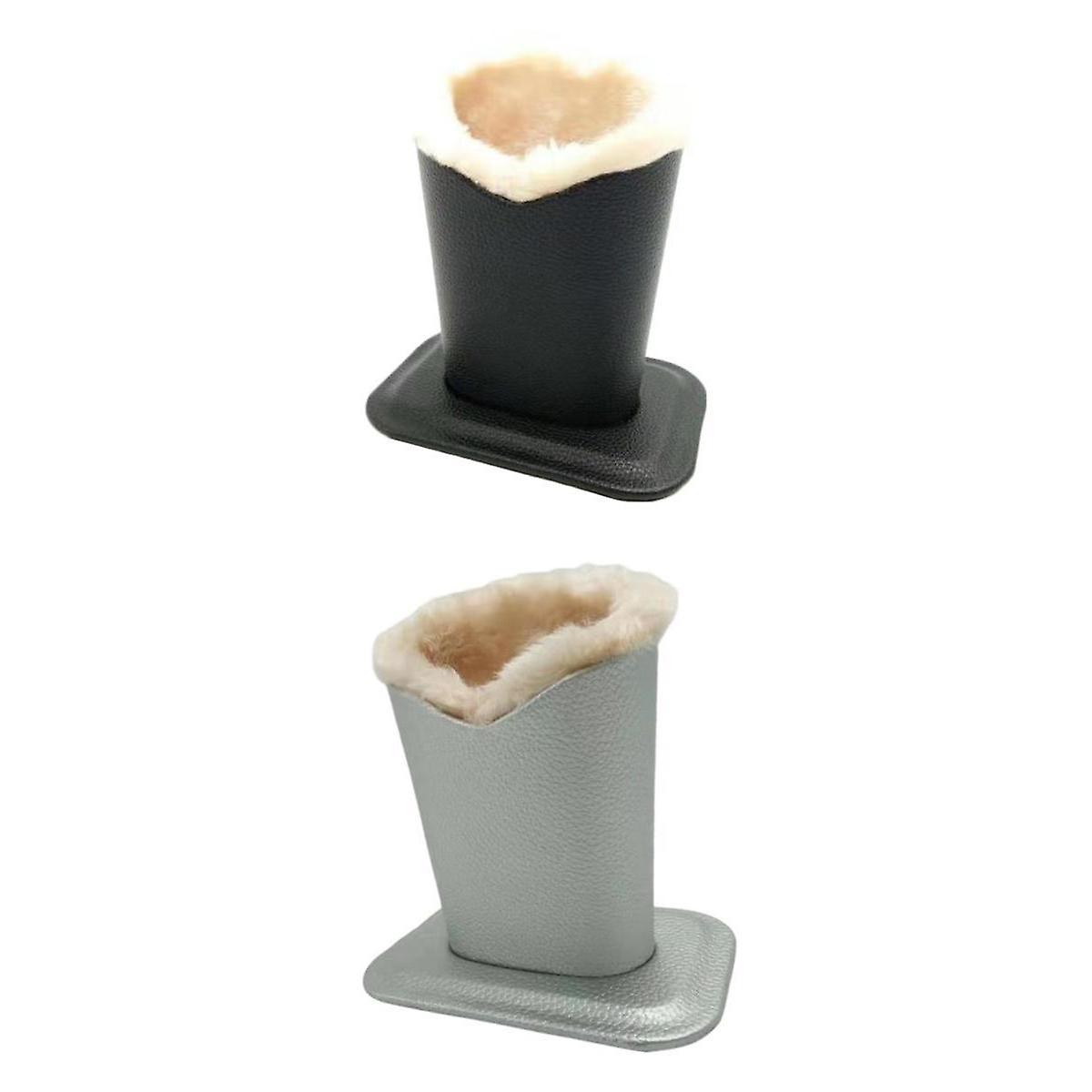 2 Pcs Anti scratch Plush Eyeglasses Holder Stand Protective Glasses Case
