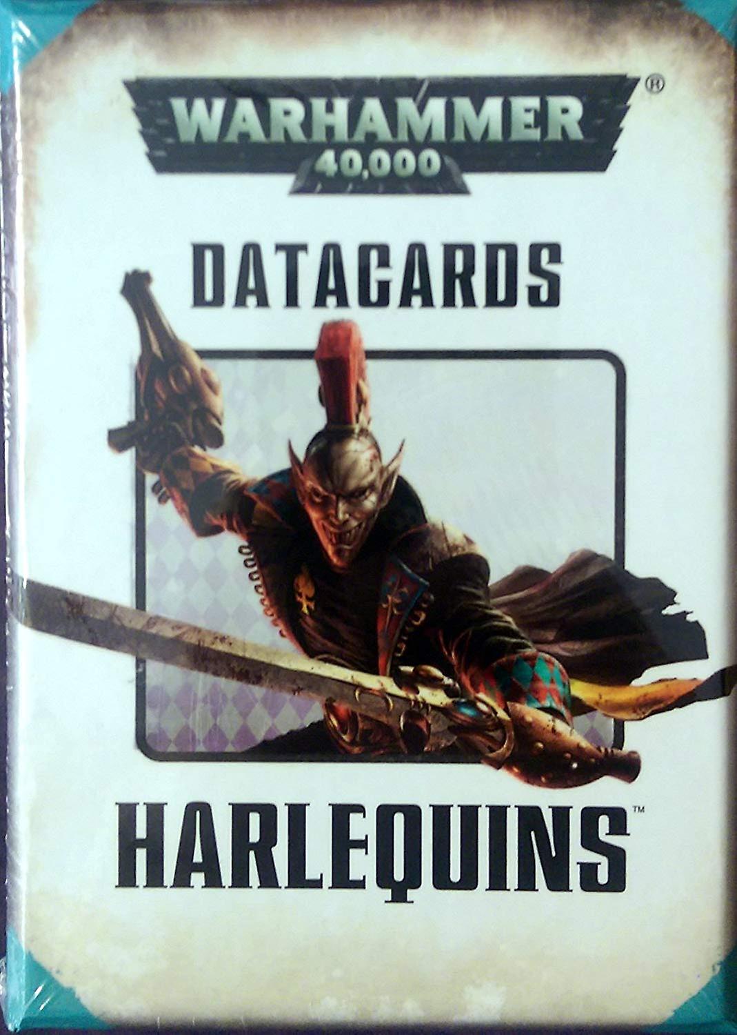 Games Workshop - Warhammer 40,000 - Datacards: Harlequins