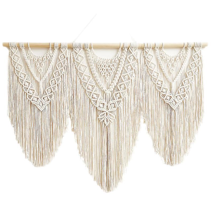 110*82cm Bohemian Tapestry Cross-border Nordic Hand-woven Ornaments Simple Decoration Partition Curtain