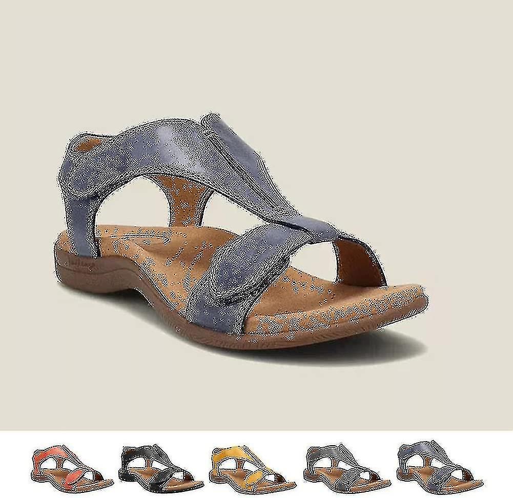 Naisten mukavat ortopediset sandaalit, ortopediset sandaalit, flat beach casual sandaalit