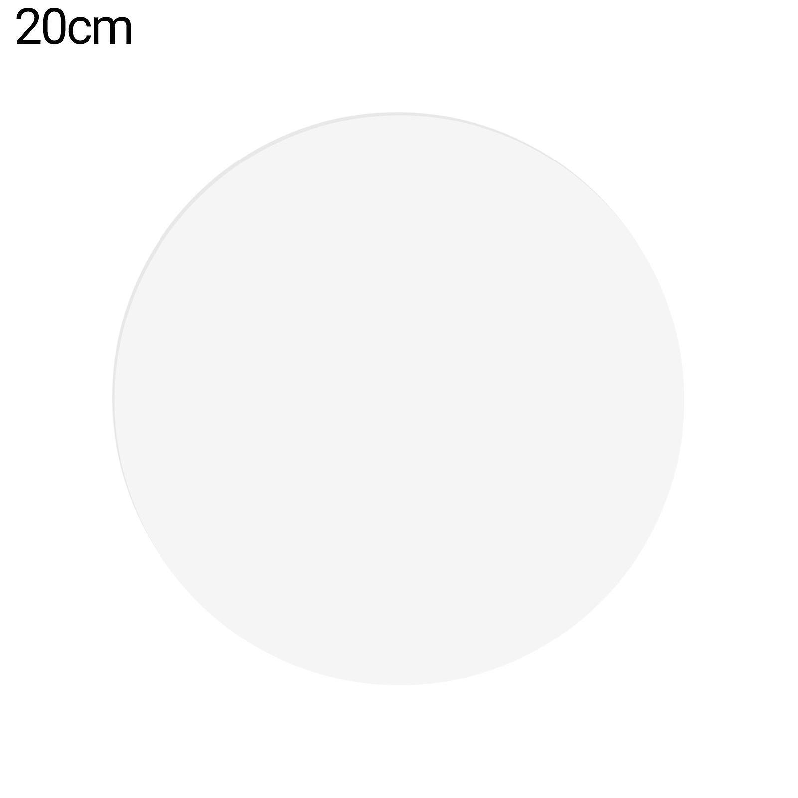 Practical Round Edge Cake Disk Non-stick Transparent Acrylic Cake Base Board For Cakes Serving