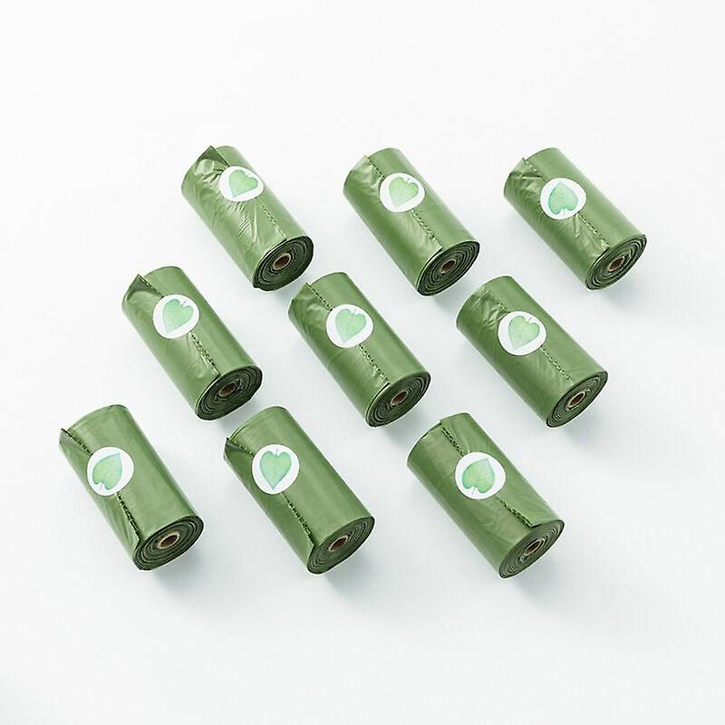 Garbage bag Biodegradable garbage bag, small garbage bag (trash bag trash bag trash bag recycling bag),10 rolls