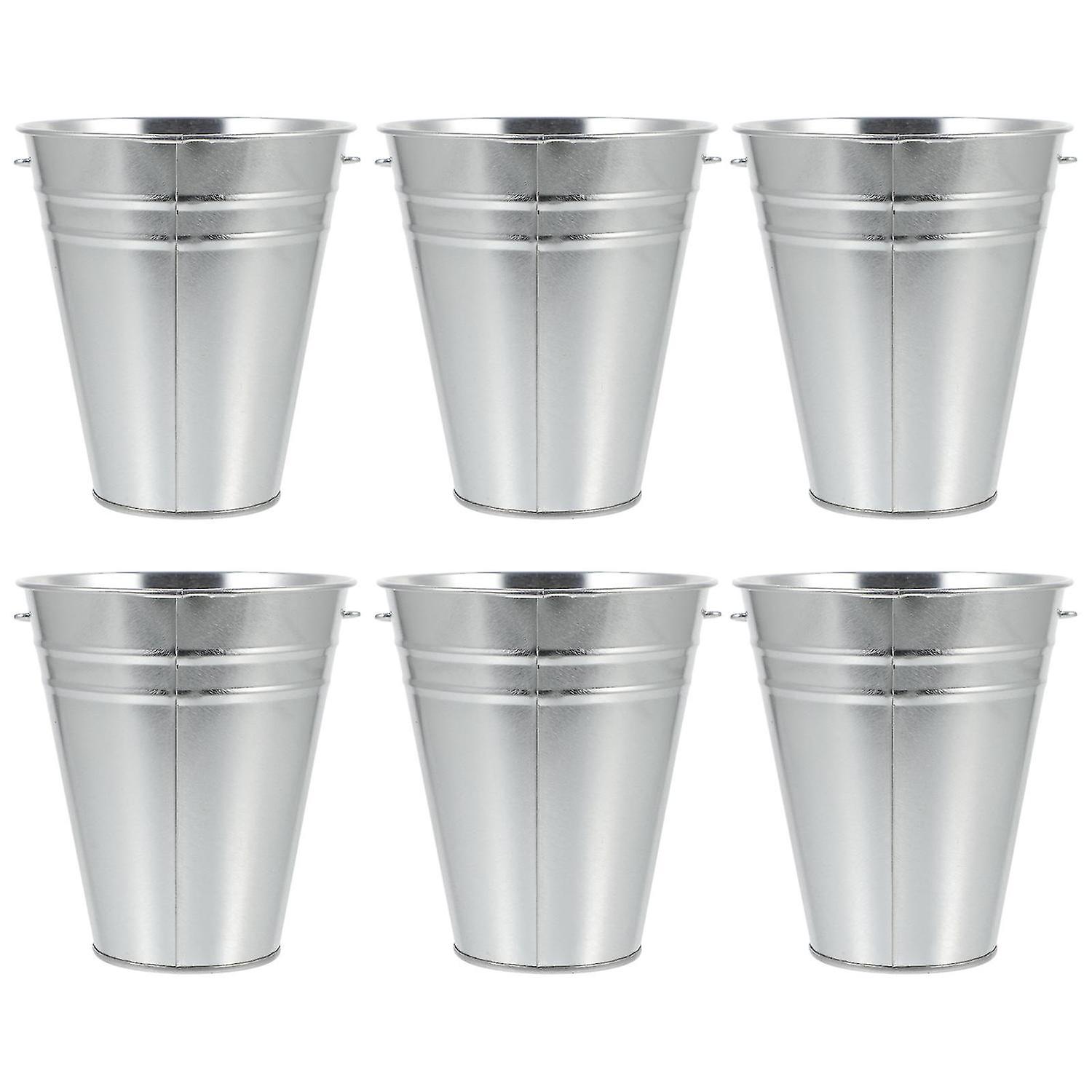 6pcs Creative Convenient Durable Practical Simple Wine Holders Ice Cube Buckets Wine Buckets For Bar