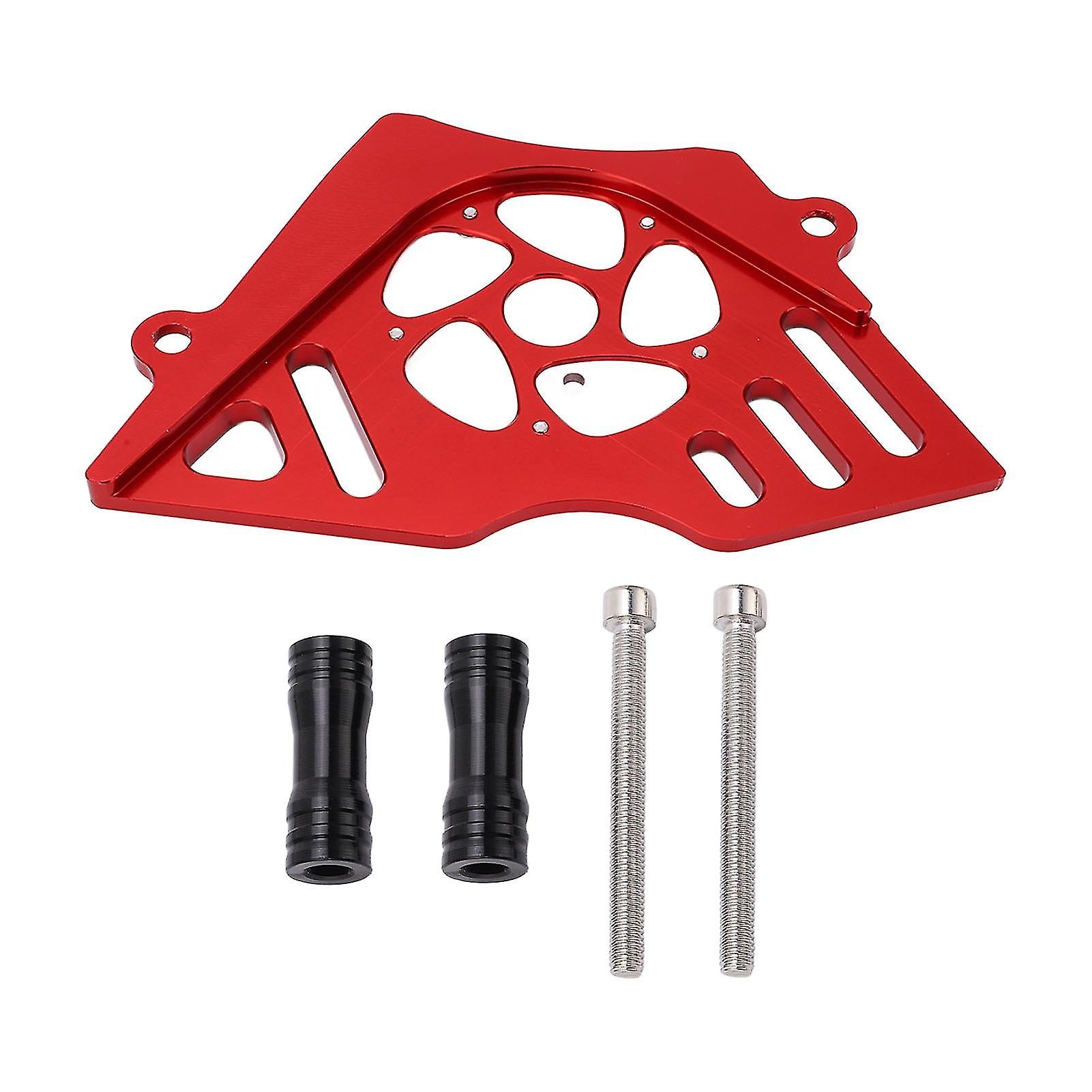 Motorcycle Sprocket Chain Guard Plate Front Oxidation Aluminium Alloy Replacement For Xl250 20112014red