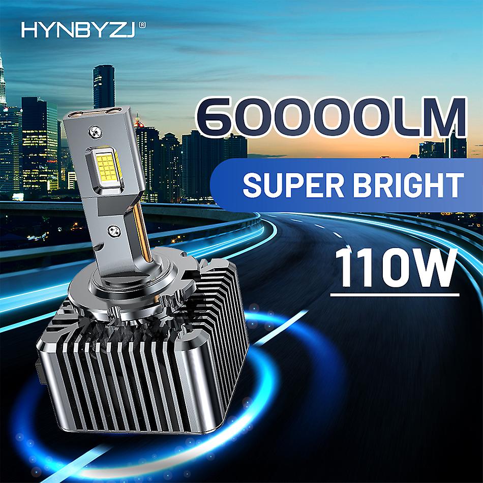 - D2s D3s D4s D8s Led Headlights Hid D1r D1s D2r D3r D4r D5s D8r Bulb 110w 60000lm Car Light Canbus 6000k Automobile