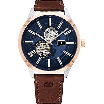 Spencer Men's Analog Quartz Watch with Cowhide Bracelet 1791642
