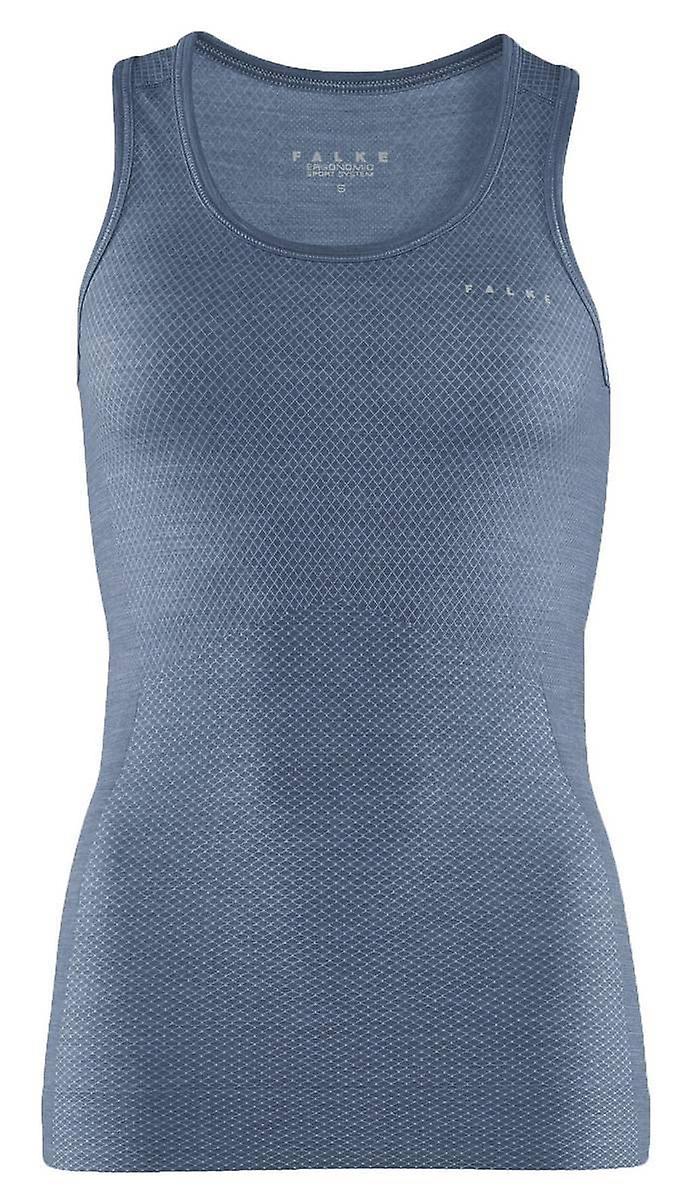Falke Wool Tech Light Tank Top - Capitain Blue
