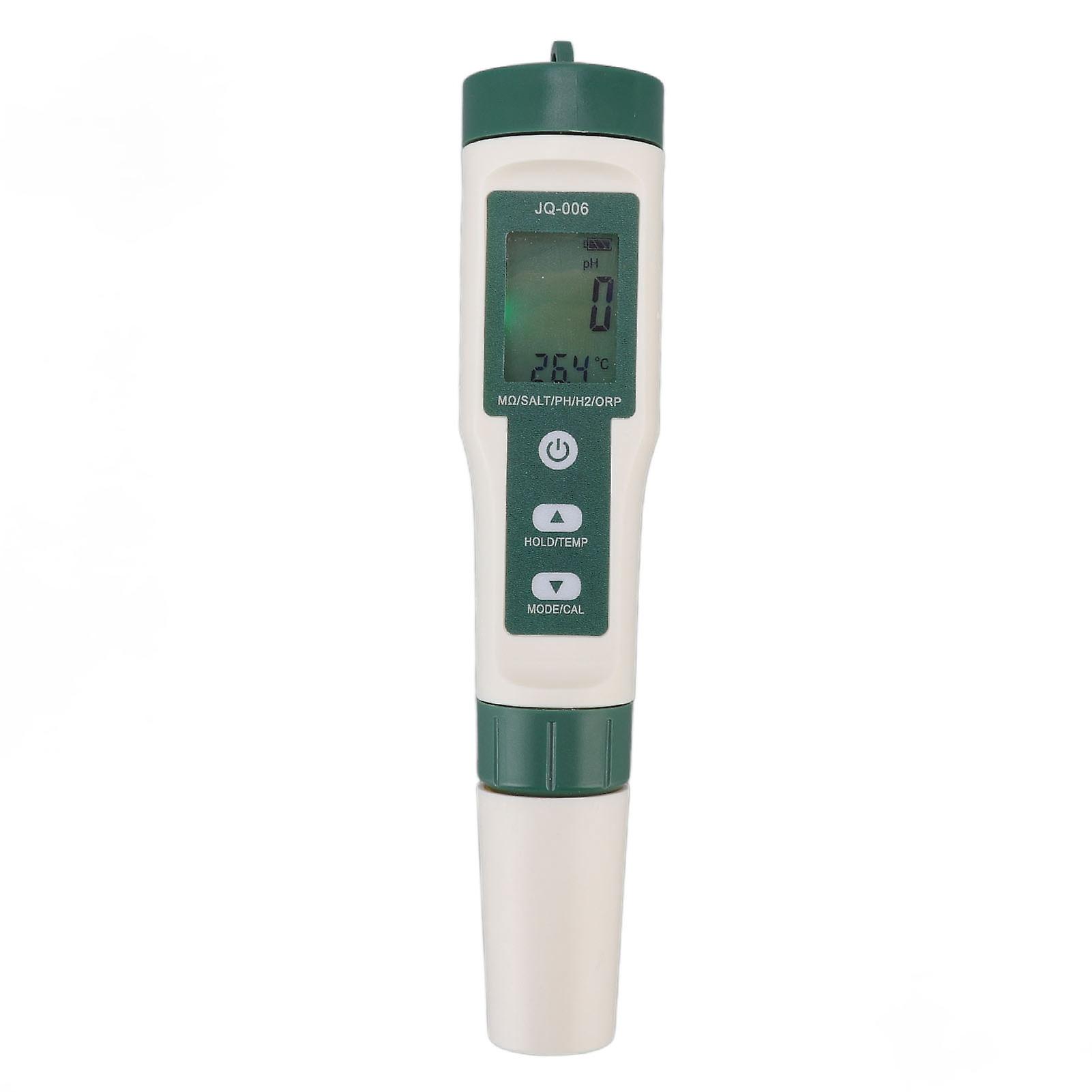10 in 1 Digital Water Quality Tester, PH, TDS, EC, Salinity, SG, ORP, Hydrogen Rich, Resistivity, Temperature, Nutrients, Pen