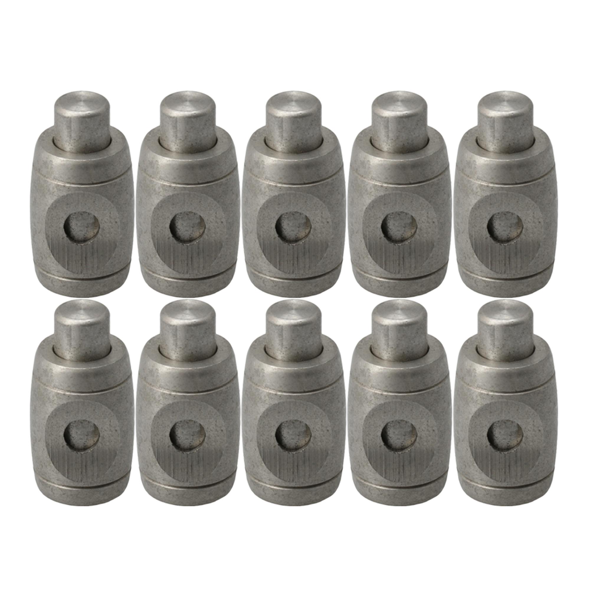 10 Pcs Copper-Nickel Trumpet 3me Valve Water Key Spit Valve Ensemble