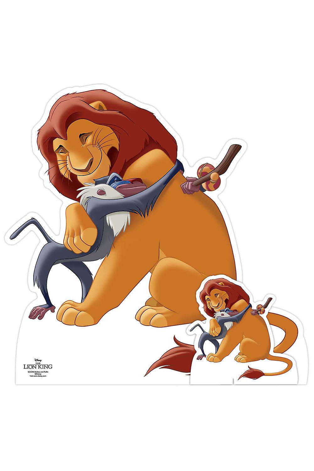 Mufasa and Rafiki from The Lion King Group Cardboard Cutout / Standee