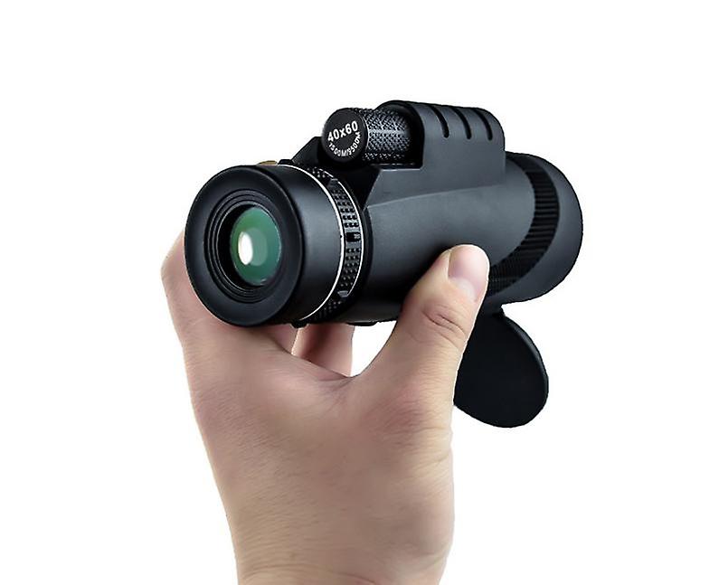 40X60 monocular low light night vision high resolution large magnification mobile phone telescope