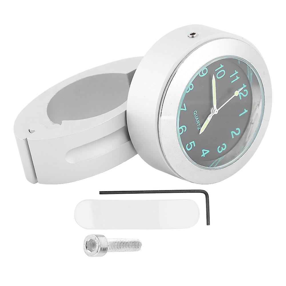 Waterproof Motorcycle Handlebar Clock - Durable Aluminum, Easy Install, Precise Timekeeping