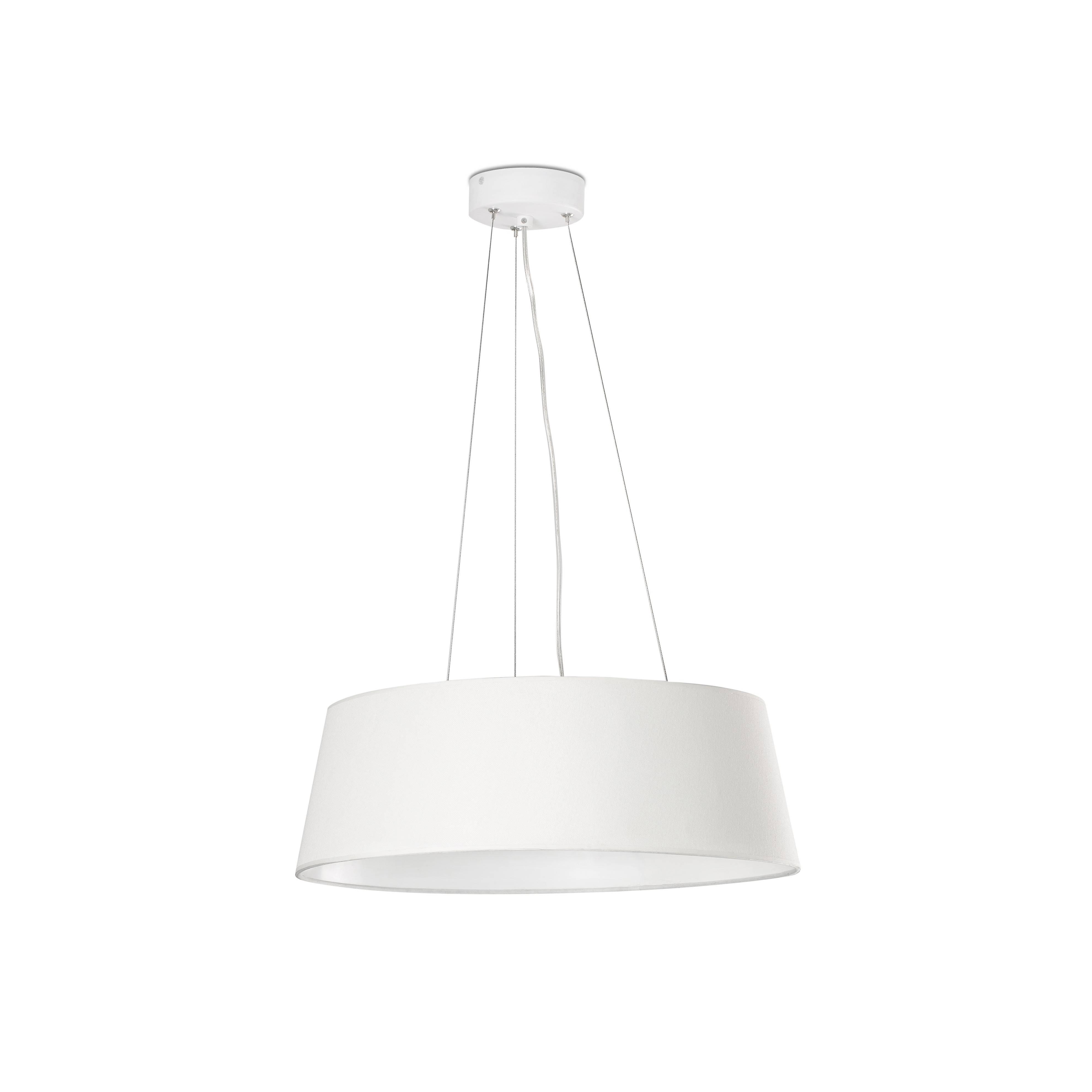 Aina LED Round Ceiling Pendant Light White IP44