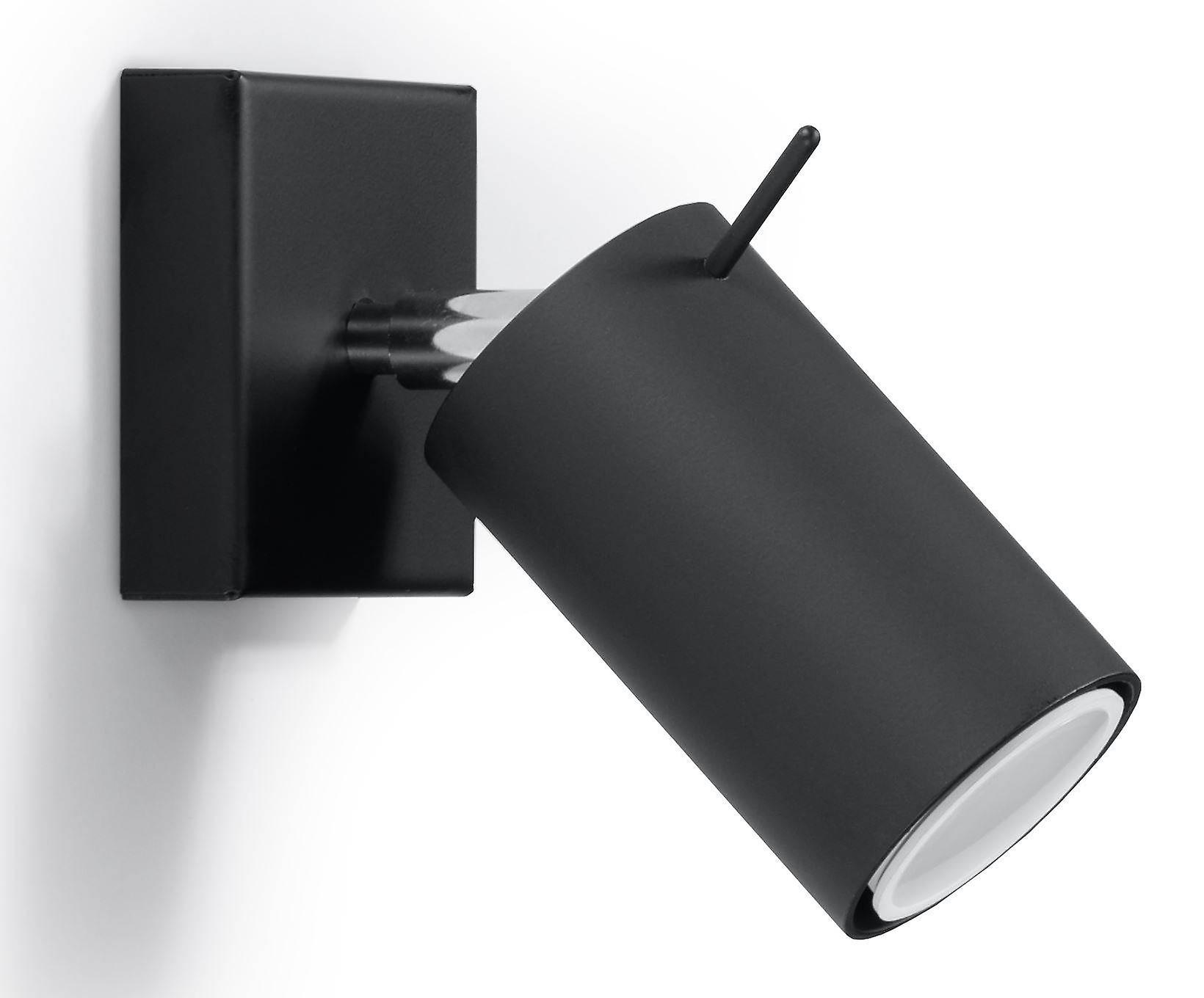 Ring 1 Light Wall Spotlight Black, GU10