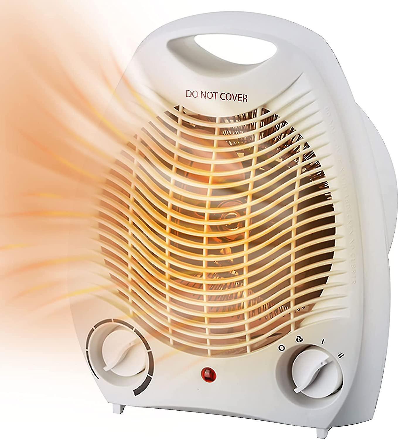 Energy Saving Fan Heater Quiet Energy Efficient Fan Heater 2000W Adjustable Portable Fan Heater 3 Modes Floor Standing Heater-dwdz