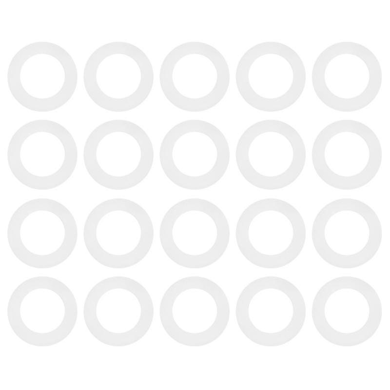 50pcs Silicone Flat Gaskets