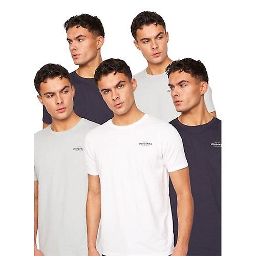 Crosshatch Mens Bailtee T-Shirt (Pack of 5)