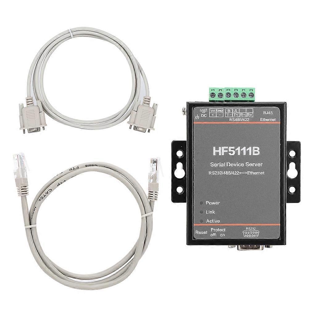 HF-5111B Serial Server 3-in-1 RJ45 RS232/RS485/RS422 to Ethernet Serial Server DTU
