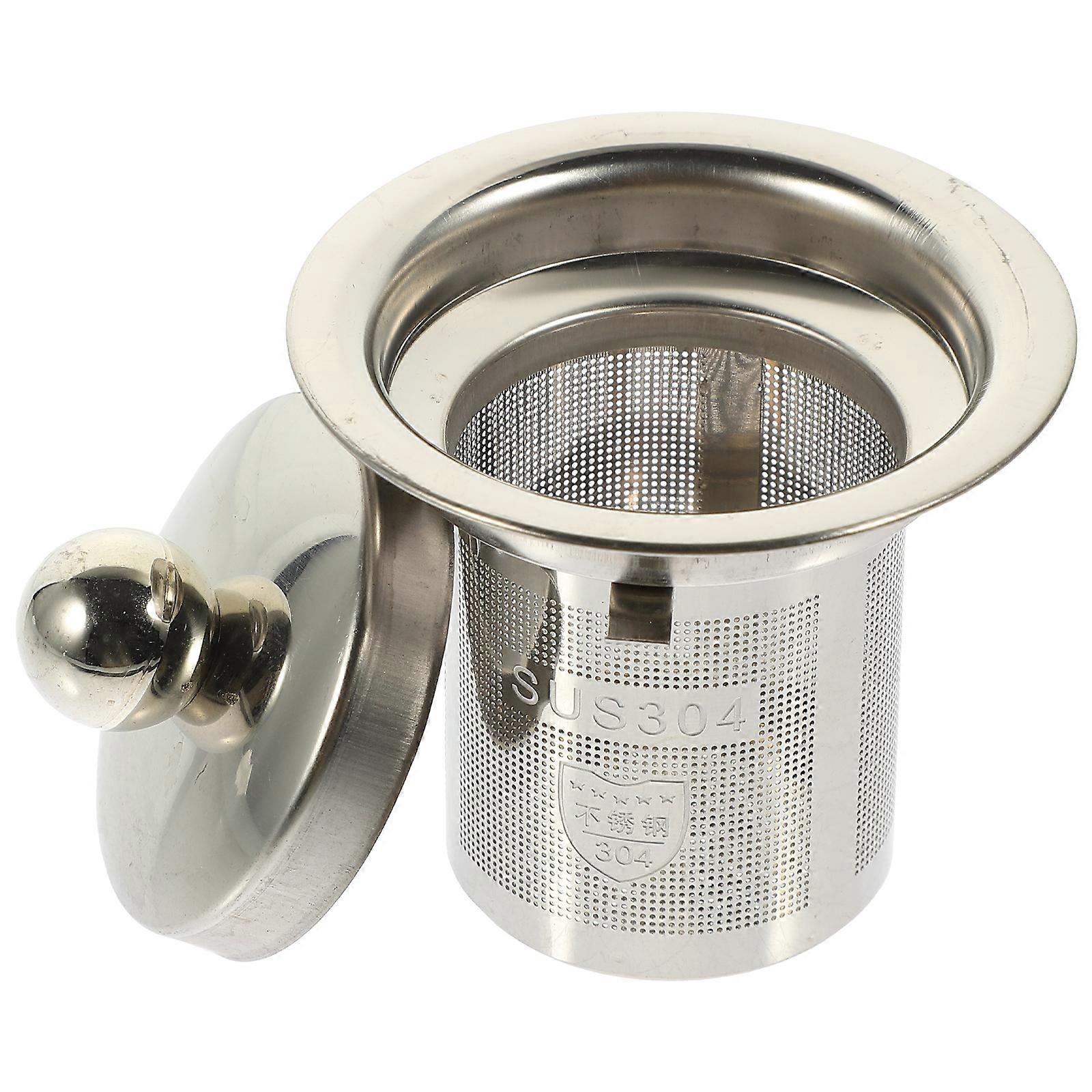 Stainless Tea Strainer Insert Tea Infuser Tea Pot Accessories Tea Filter Mesh