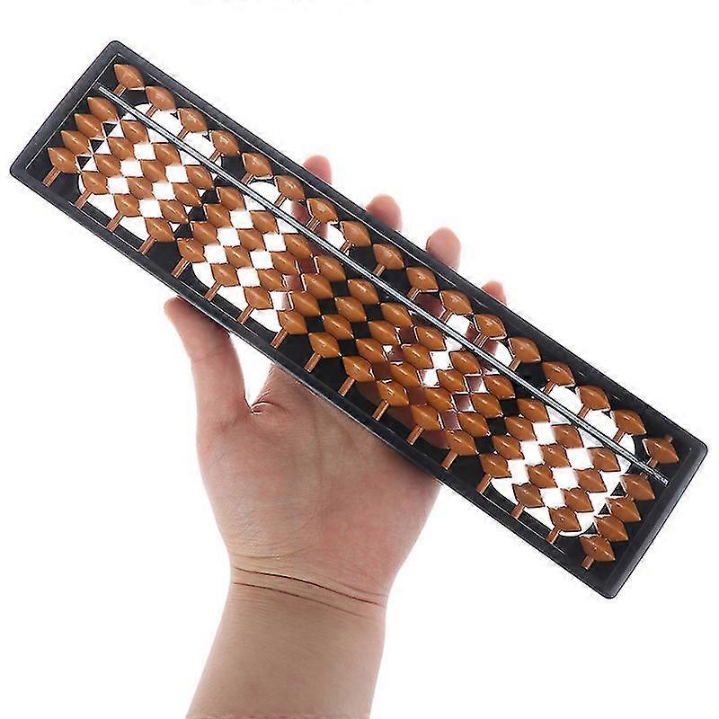 1pc Kids 17 Digits Rods Standard Abacus Maths Calculating Tool Educational Toy