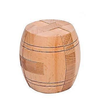 Wine Barrel Luban Lock Puzzle