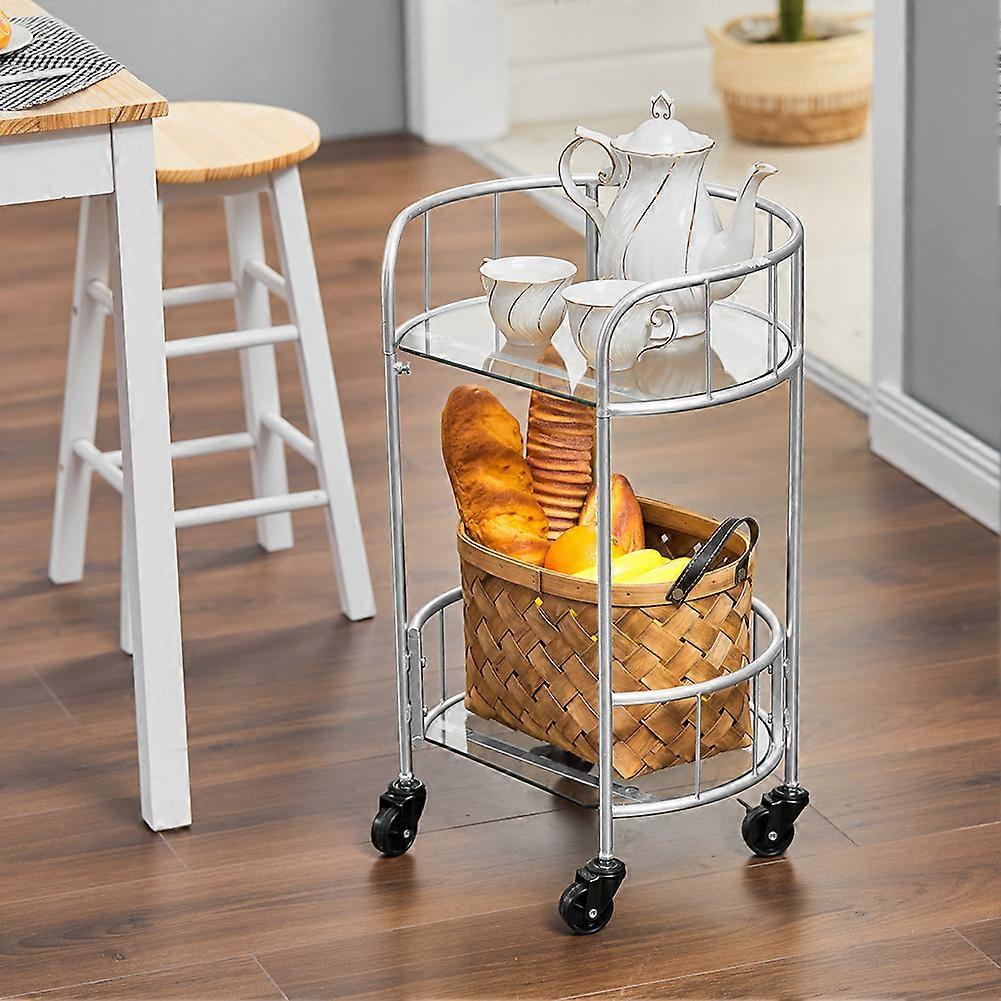 Metal Kitchen Serving Cart Trolley