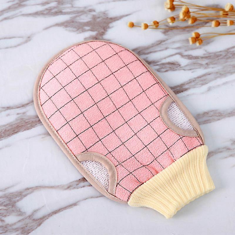 Exfoliating glove, scrub glove Bath Glove, High elasticity, not easy to deform, making the skin smoother and more delicate. (24x13cm)
