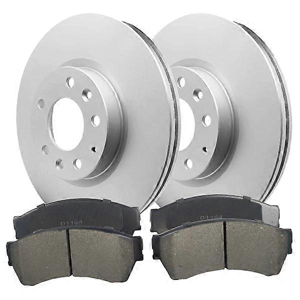 Front Brake Rotors and Ceramic Pads For Ford Fusion MKZ Zephyr Mazda 6 Milan 93432