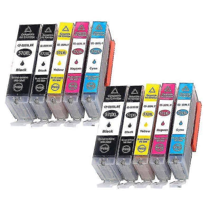 570 571 Pgi-570 Cli-571 Replacement Ink Cartridge For Canon Pixma Mg5750 Mg5751 Mg5752 Mg6850 Ts6050 Ts5050 Ts5051 Printer