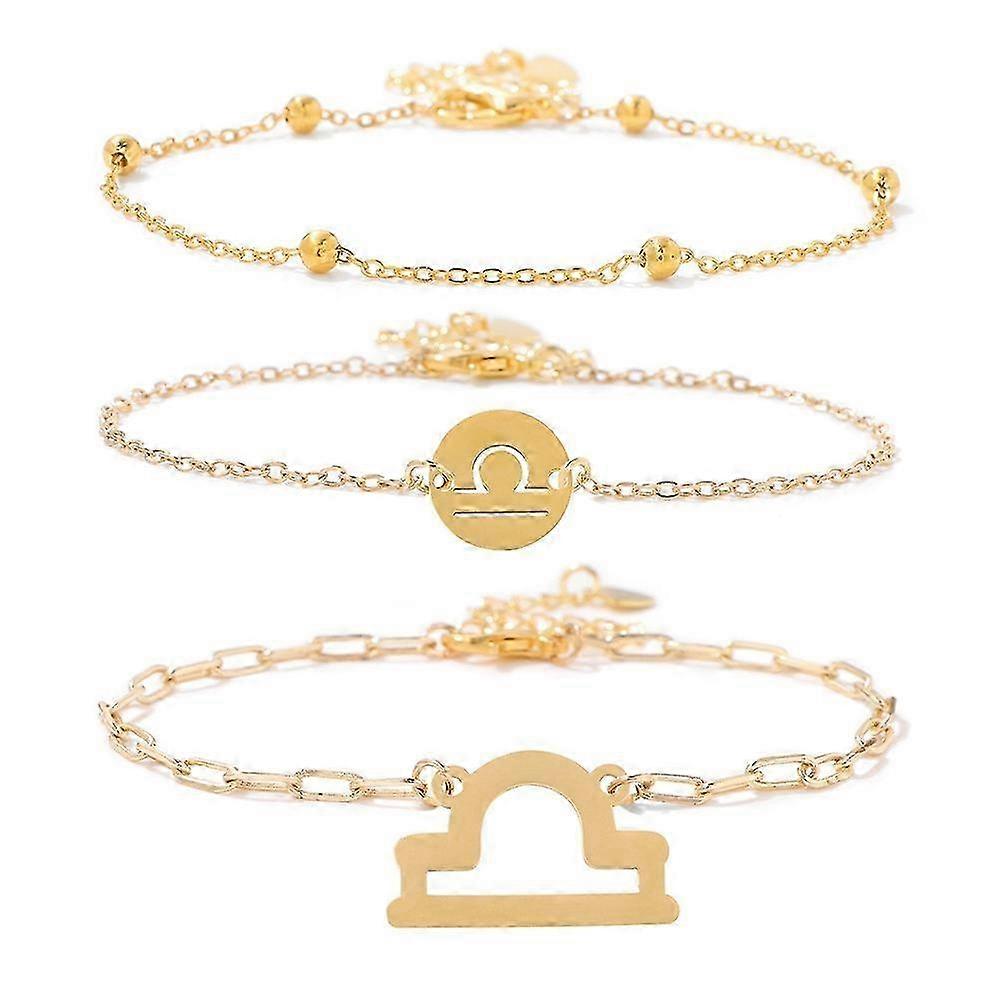 Bracelet-Libra Trio - Libra's Lyrical Lure