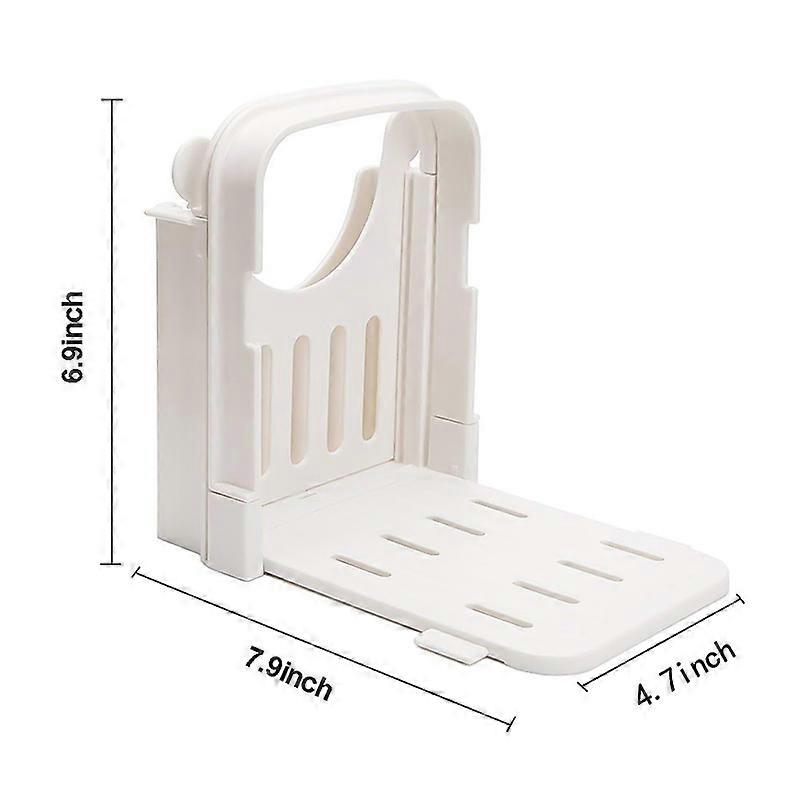 Bread Slicer Guide Adjustable Bread Roast Loaf Slicer Cutter Folding Toast Slicing Mold