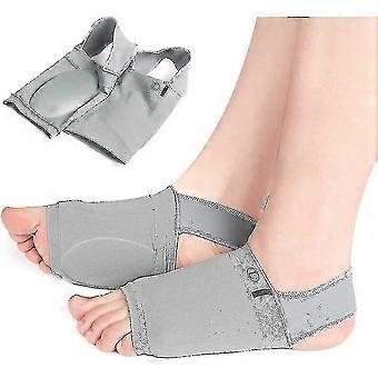 1 Pair Arch Support Sleeves, Flat Foot Gel Pad, Compression Bands, Bandage Plantar Fasciitis Elastic Arch Support
