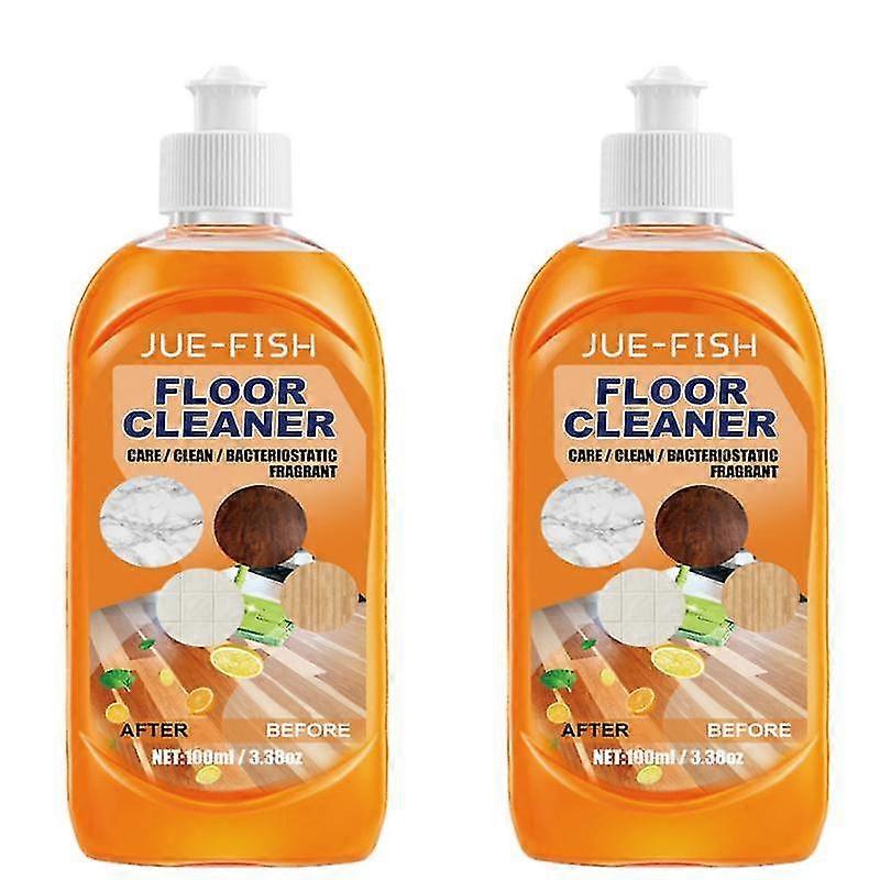2x Powerful Decontamination Floor Cleaner Strong Floor Cleaning Liquid Detergent