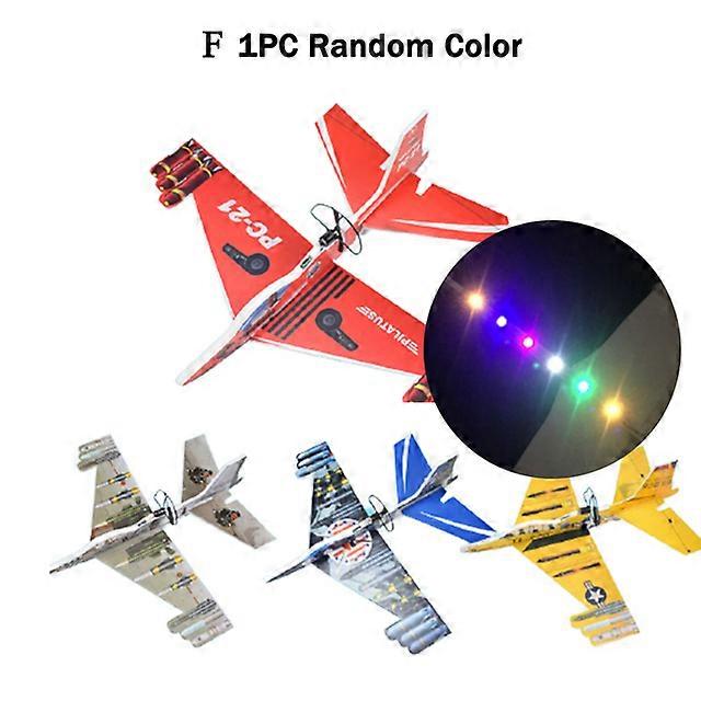 Large EVA Foam Aircraft Toy Hand Throwing Flying Airplane Flight Glider DIY Model Toy For Kids Adult Outdoor Plane Model Toys