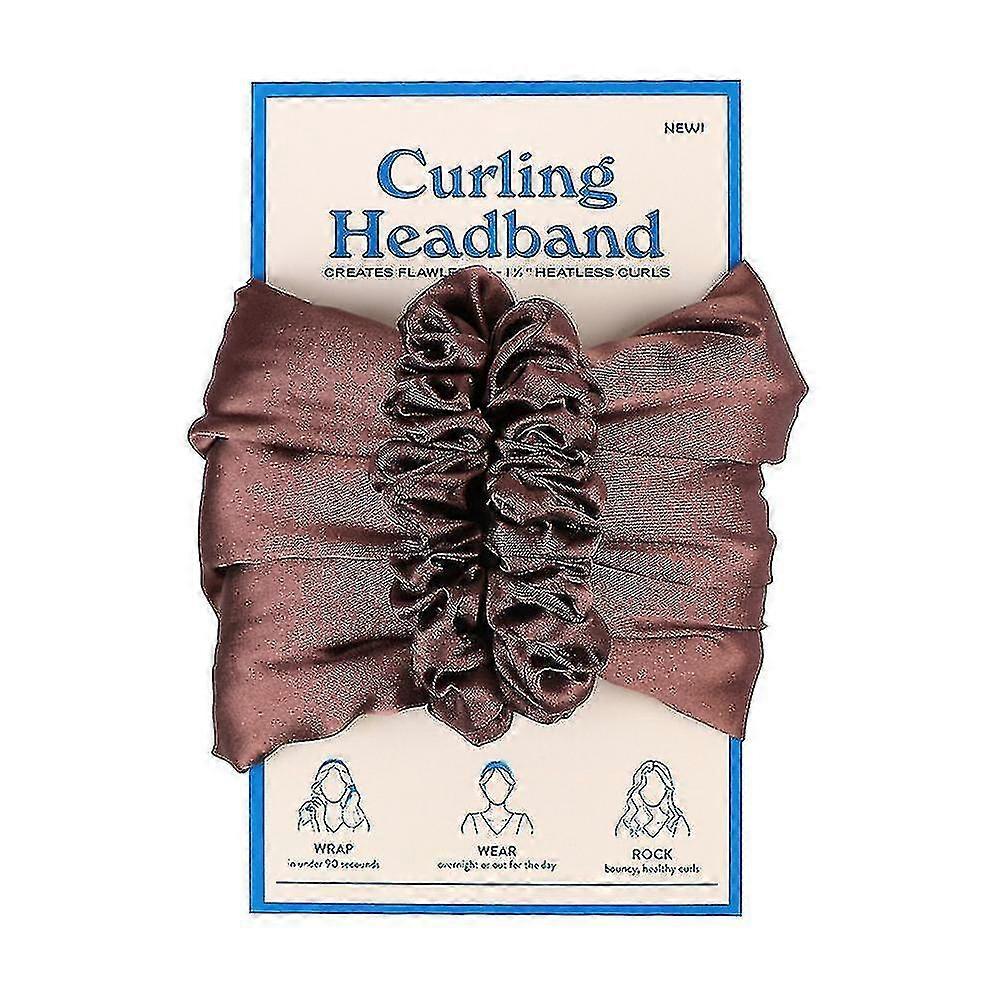 Headband Heatless Curling Rod Headband Women Curly Wave Lazy Hair Curler Wand