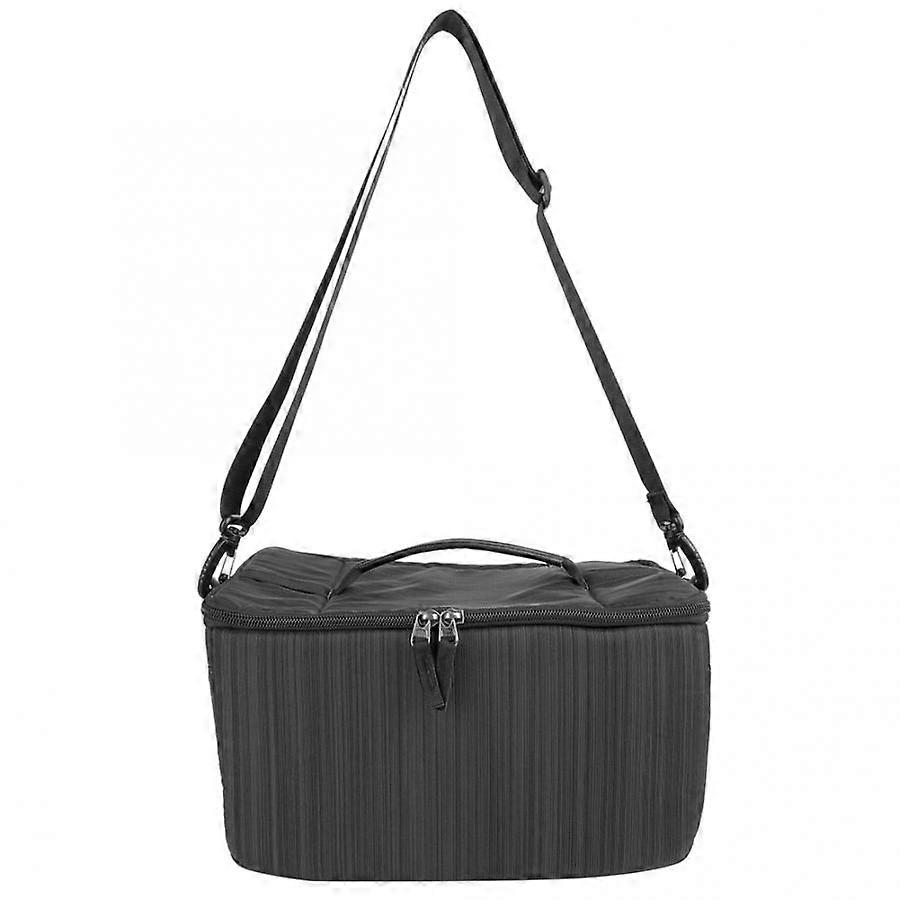 Portable Camera Lens Bag Waterproof Large Capacity Shoulder Crossbody Camera Bag with Handle for DSLR