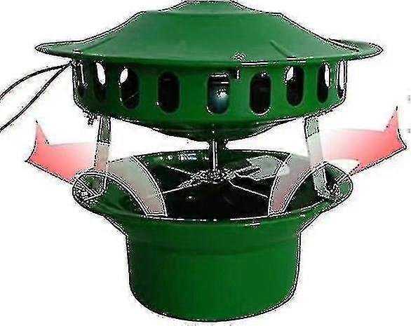 מאוורר ארובה חשמלי 80W לבקתת מנגל ותנור עצים