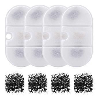 !4pcs Praktisk Drikke Pet Supplies Cat Water Fountain Filter Fit For PLWF002