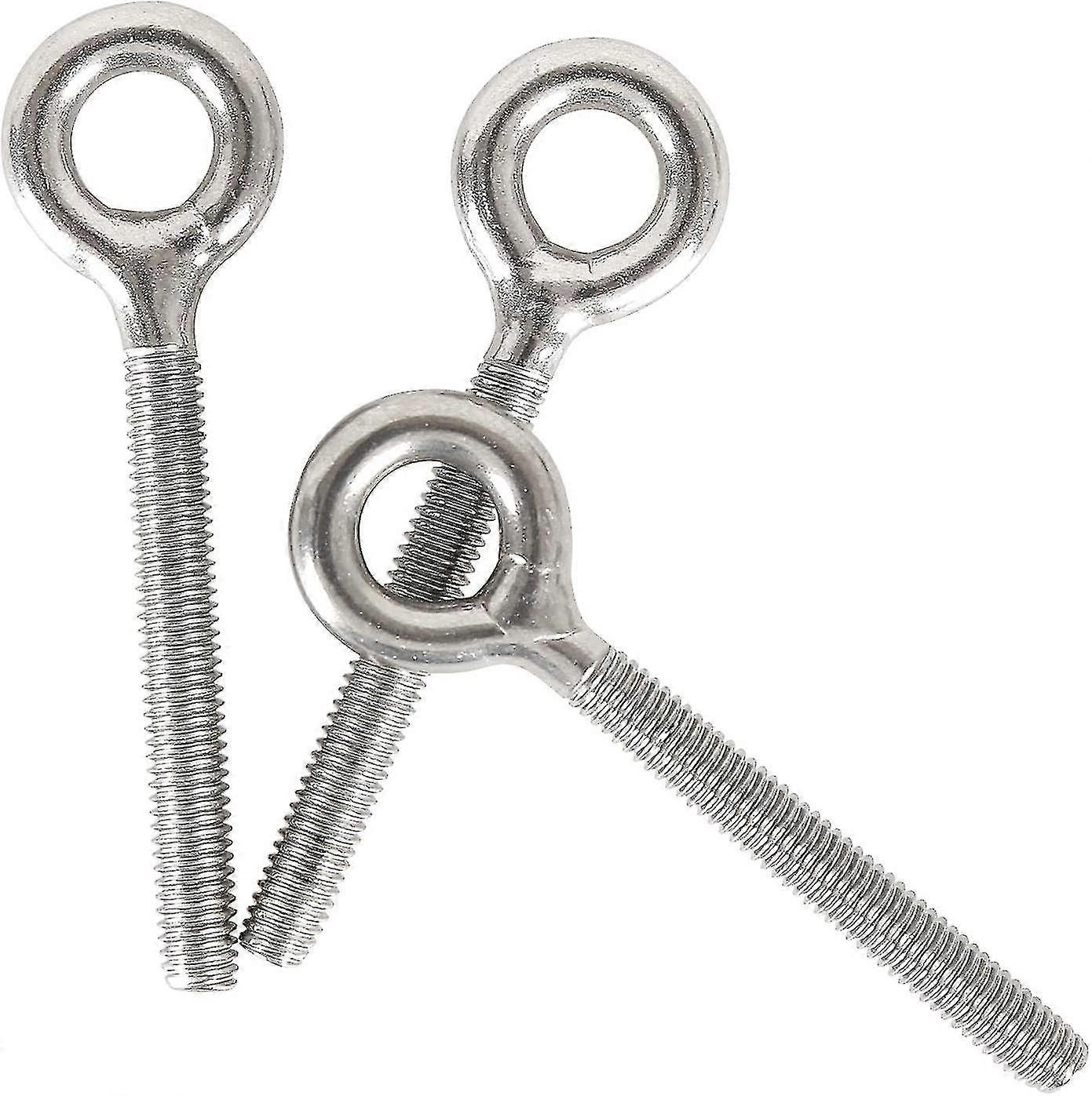 5pc Am10 Eye Bolt Ringbolt Long Shank