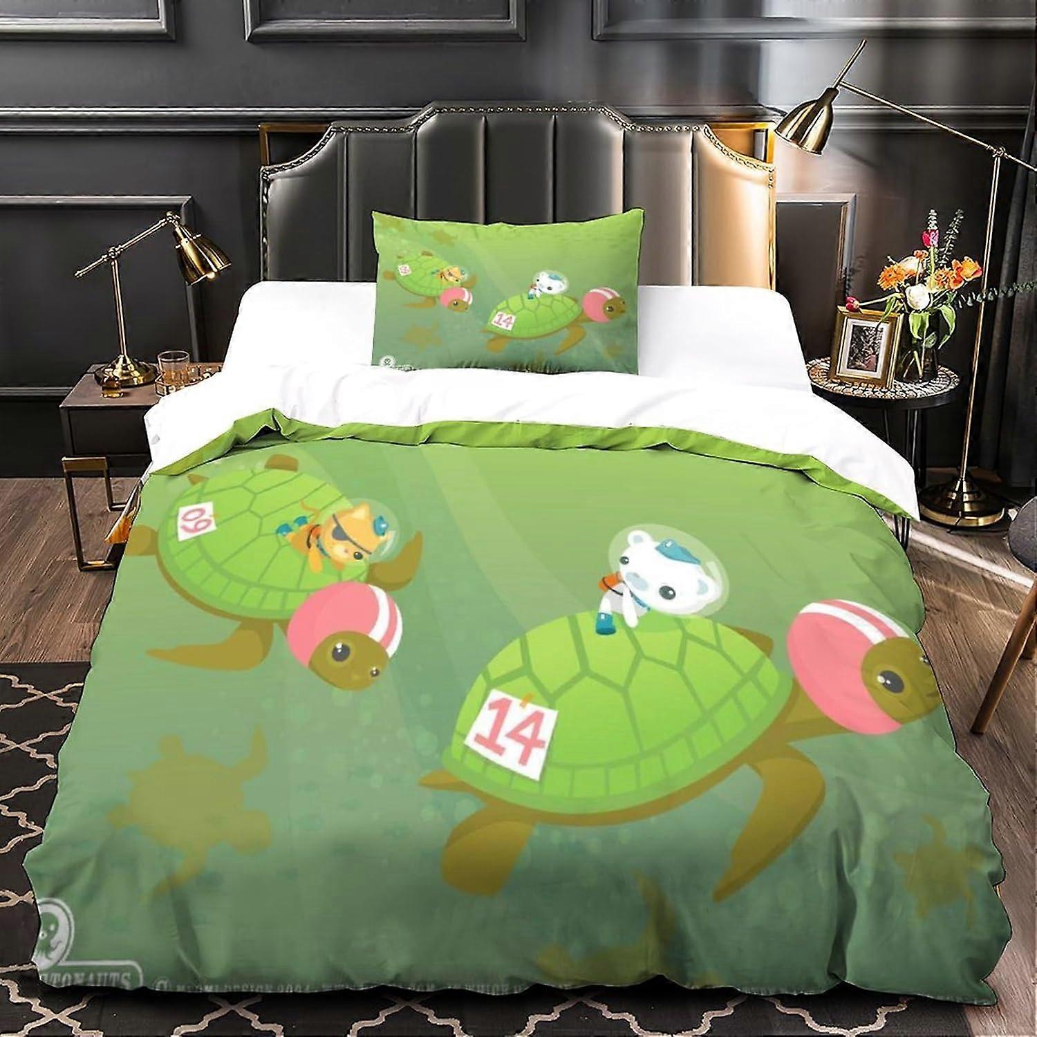 The Octonauts Duvet Cover Set Cartoon 3D Digital Printing Boy and