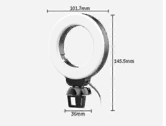 Ldwf Ring Video Conference Computer Verlichting Computer Camera Fill Light Instelbaar