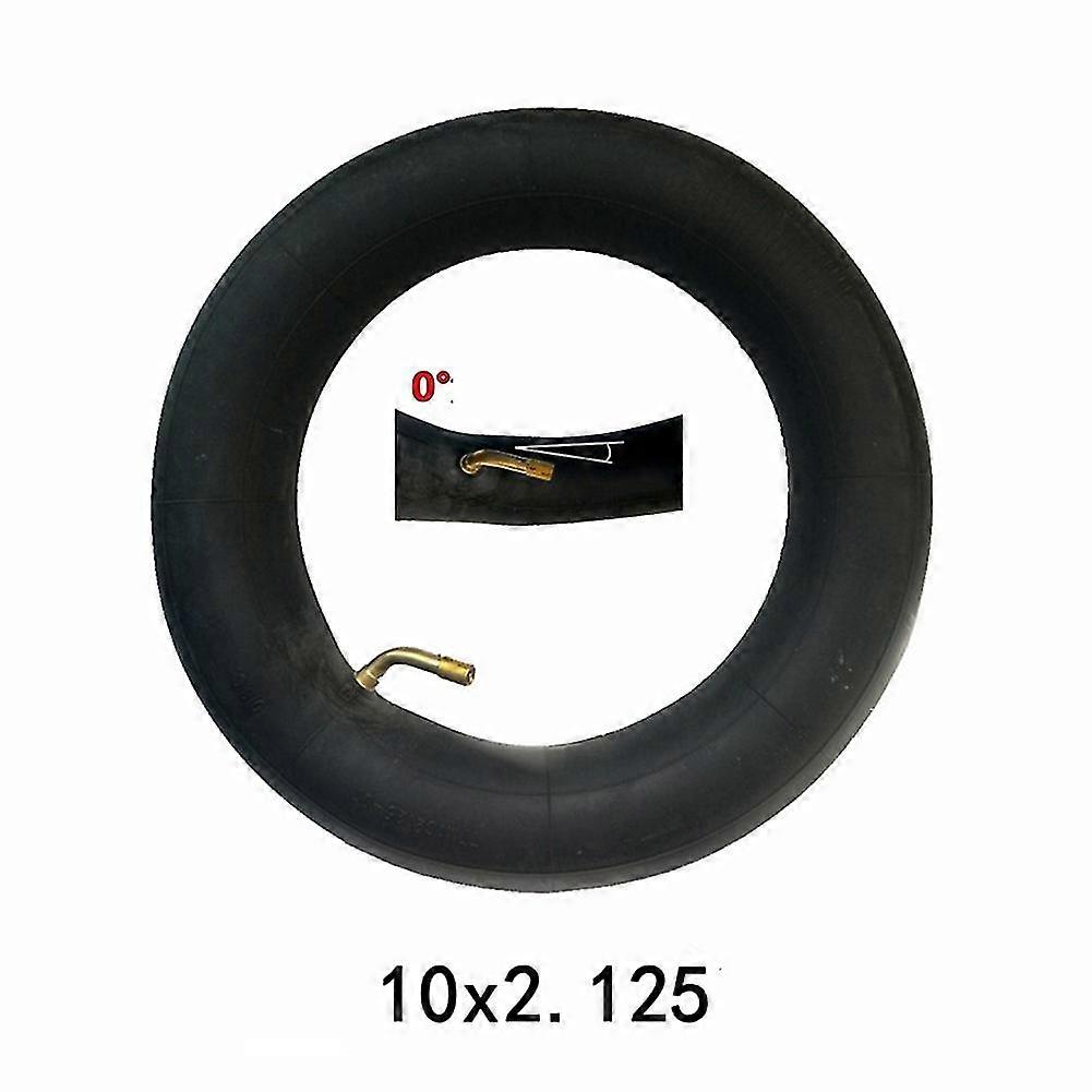 10inch Thickened Rubber Tyre Nozzle Angle 0 Durable E-scooter Parts Accessories Excellent Replacement Applications