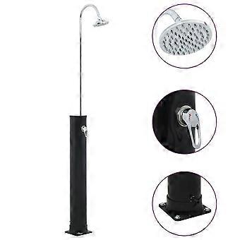 Solardusche schwarz 214 cm 20 l