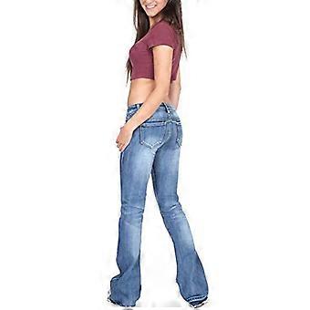 Jean Bootcut Femme Extensible - Pantalon Classique Évasé Confortable Pour Un Style Décontracté Tendance